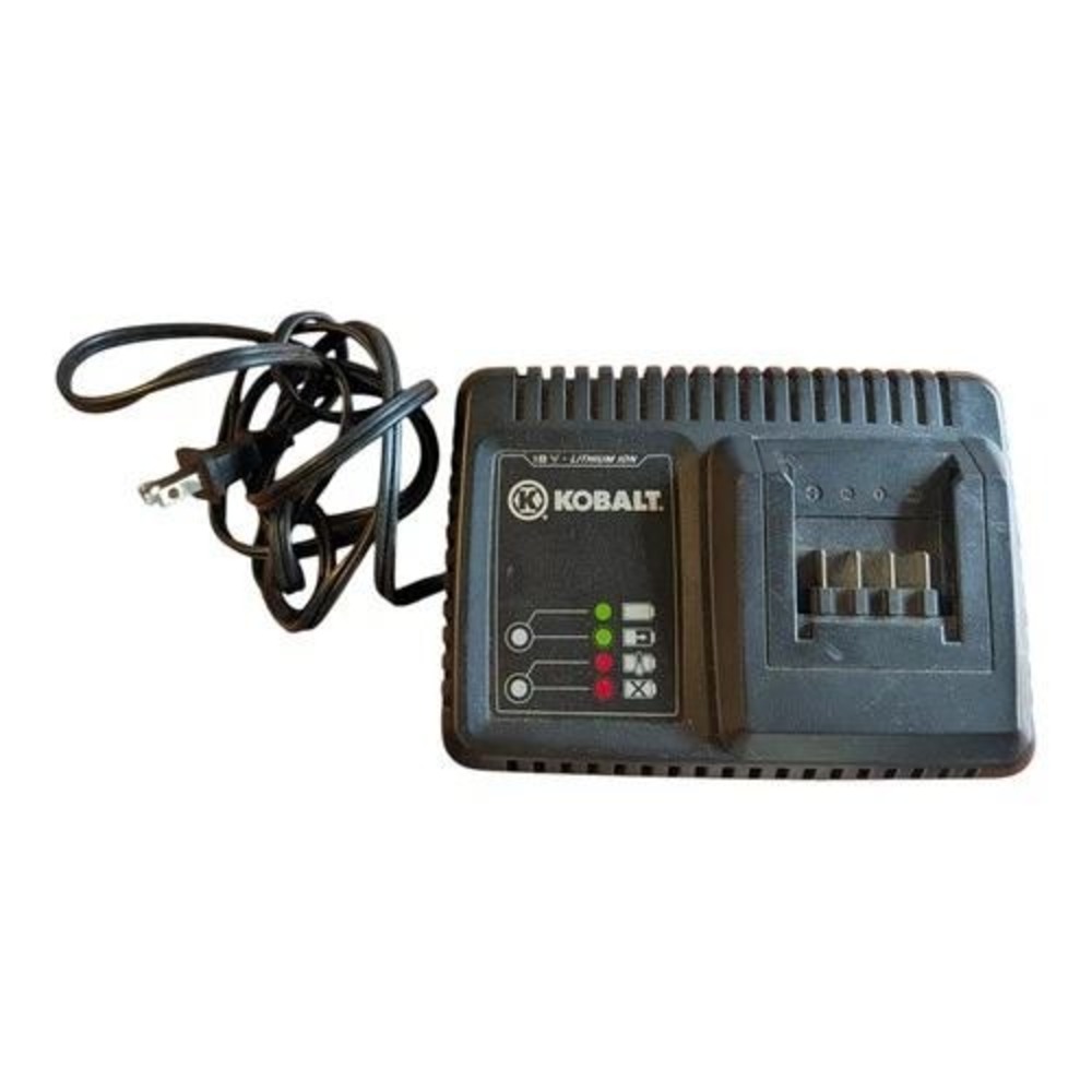 Kobalt 18V Lithium Ion Battery Charger 18-Volt Power Tool Charging Station Black